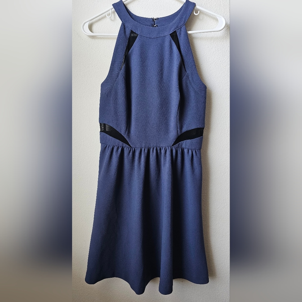NWT BCBGeneration Sleeveless Blue Dress, Women's Size 4
